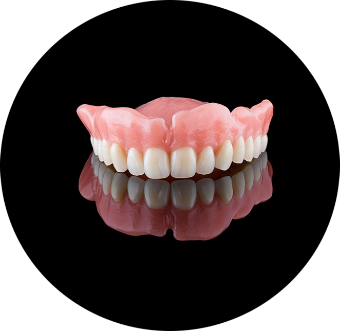 Traditional denture